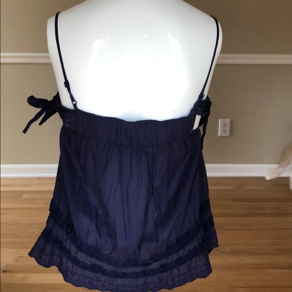ban jara navy tie shoulder top - Picture 2 of 5